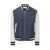 Givenchy Givenchy Mixed Mat Varsity Jacket BLUE