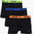 Nike Dri-Fit 3 Pairs Of Boxers Set With Logoed Band Waist Black