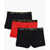 Nike Set Of 3 Stretch Cotton Boxer With Contrasting Logo Multicolor