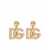Dolce & Gabbana Dolce & Gabbana Clip Earrings With Dg Logo GREY