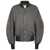 THE ATTICO The Attico Bomber Jacket With Bishop Sleeves Black