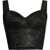 Dolce & Gabbana Jacquard And Lace Sheath Corsetry Bustier BLACK