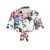 Dolce & Gabbana Dolce & Gabbana Shirt With Flower Print Bow MULTICOLOUR
