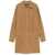 FEDERICA TOSI Brown Dress With Patch Pockets On The Chest And Belt Loops At The Waist In Fabric Woman BROWN