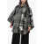 Woolrich Checkered Hawthorn Raincoat Black & White