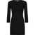 DSQUARED2 Viscose Sheath Dress With Tie Neck Detail Black