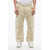 DSQUARED2 Cargo Multipockets Pants With Distressed Effect Beige