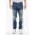 DSQUARED2 Cool Guy Stripper Jeans With Side Buttons 18 Cm Blue