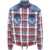 DSQUARED2 Checkered Shirt With Drawstrings Multicolor