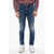 DSQUARED2 Skater Fit With Pin Detail Blue