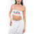 DSQUARED2 Printed Embroidered Icon Darling Tube Top White