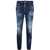 DSQUARED2 Sketch Detailed Cool Girl Fit Denims 14Cm Blue