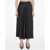 Balenciaga Asymmetrical Midi Skirt BLACK