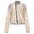 Rick Owens Rick Owens Gary Cracked-Effect Jacket GOLD