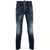 DSQUARED2 Distressed Skater Denims With Dark Wash Blue
