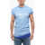 DSQUARED2 Layered Cherry Boy T-Shirt With Choke Fit Blue