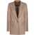 Herno Herno Single-Breasted One Button Jacket Beige