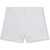 Givenchy Vintage Effect Stretch Denim Shorts With Embroidered Logo White