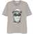 Ih Nom Uh Nit Crown Mask Print T-Shirt GREY