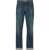 Balmain Tapered-Fit Denims With Vintage Effect Blue