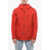 Woolrich Hooded Gtx Windbreaker With Utility Pockets Red