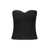 WARDROBE.NYC Wardrobe.Nyc Semi Matte Bustier Clothing Black