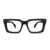 Dandy'S Dandy'S Mr Big Rough Eyeglasses Black