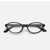RETROSUPERFUTURE Retrosuperfuture Numero 04 Black Eyeglasses Black