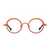 MATTTEW Matttew Ellipsis Eyeglasses ORANGE
