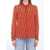 Gucci Printed Silk Blouse ORANGE