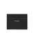 Saint Laurent Saint Laurent Logo-Stamp Card Holder Black