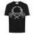 Moschino Moschino Jersey T-Shirt With Laurel Print Black