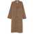 THE ROW The Row Wool Long Coat Brown