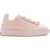 Burberry Rib Designed Low-Top Sneakers With Maxi Laces Pink