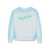 MSGM AIRBRUSHED SWEATSHIRT  UNISEX Light Blue