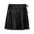 LOW CLASSIC Low Classic Pleated Zipper Skirt Black