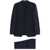 Tagliatore Tagliatore Blue Suit In Linen And Virgin Wool With Single-Breasted Jacket And Trousers BLUE