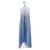 PIN-UP STARS Pin-Up Stars 'Intreccio Africano' Sarong Dress BLUE