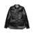 Rick Owens Black Jacket With Patch Pockets On The Chest In Cotton Blend Man Black