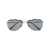 Miu Miu Miu Miu Sunglasses 1BC175 SILVER