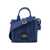 Marc Jacobs Marc Jacobs The Crystal Denim Crossbody Tote Bag DARK WASH BLUE