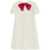 Valentino Garavani Valentino Garavani Dotted Mini Dress Beige