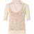 Liu Jo Crochet polo shirt Beige