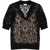 Liu Jo Crochet polo shirt Black
