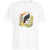 Liu Jo T-shirt with print and rhinestones White
