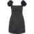 Elisabetta Franchi Duchesse mini dress Black