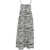 8PM Animal print dress 'Hermitage' Black