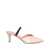 Via Roma 15 Pink slingback with strap Pink