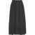 Kaos Linen skirt with pockets Black