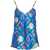 5 Progress Satin camisole with print Blue